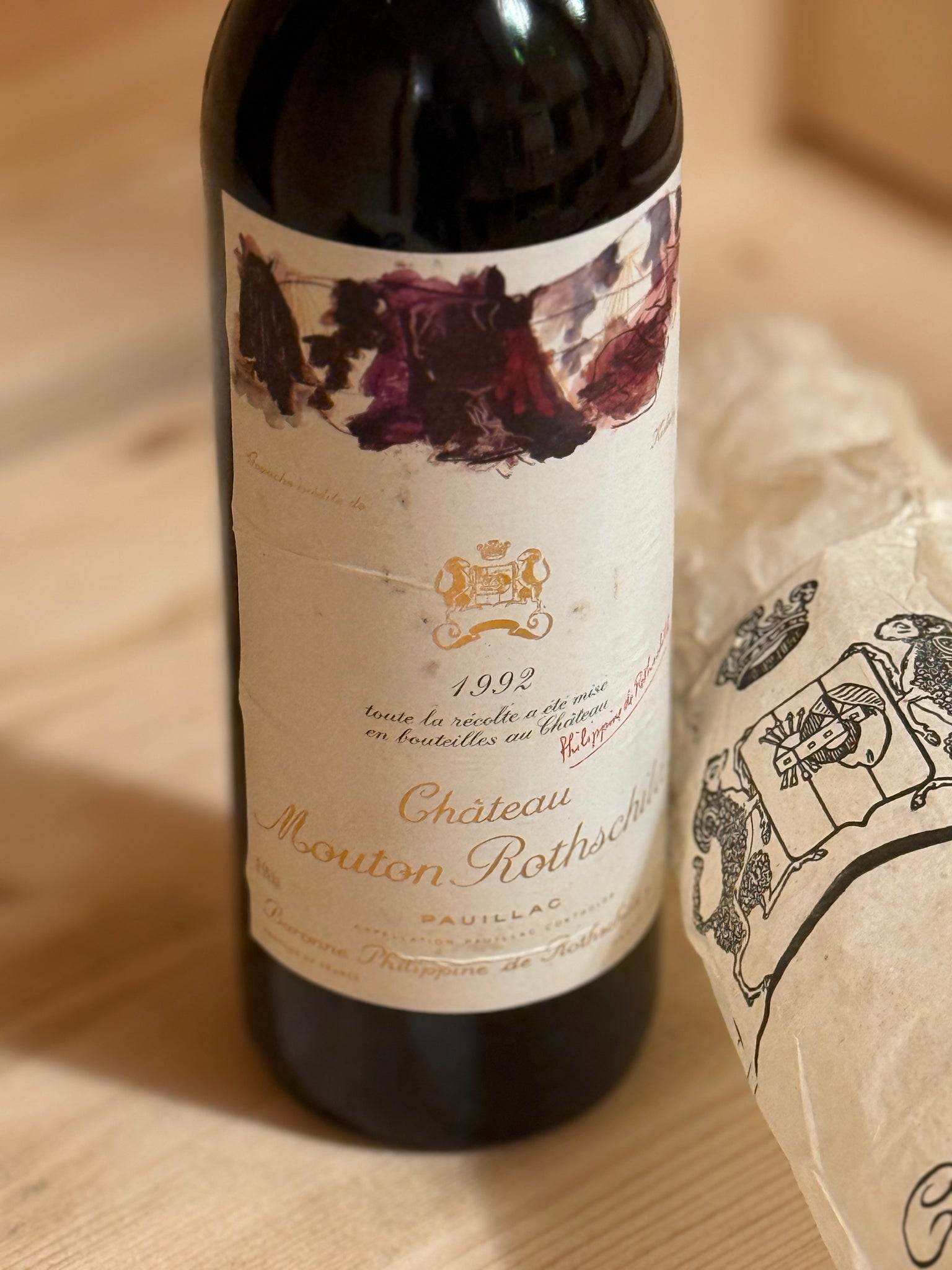 Château Mouton Rothschild 1992 – La Cave Wein-Fachhandel Conrad