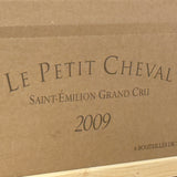Chateau Cheval Blanc 'Le Petit Cheval' 2009