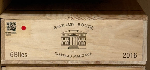 Pavillon Rouge du Château Margaux 2016, AOP Margaux