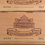 Château Giscours 2012, AOP Margaux 3ème Grand Cru Classé