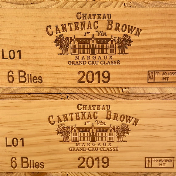 Château Cantenac Brown 2019, AOP Margaux 3ème Grand Cru Classé